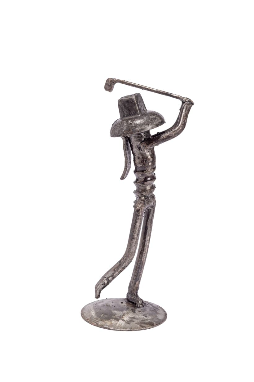 Golf Series 2 (during) sculpture