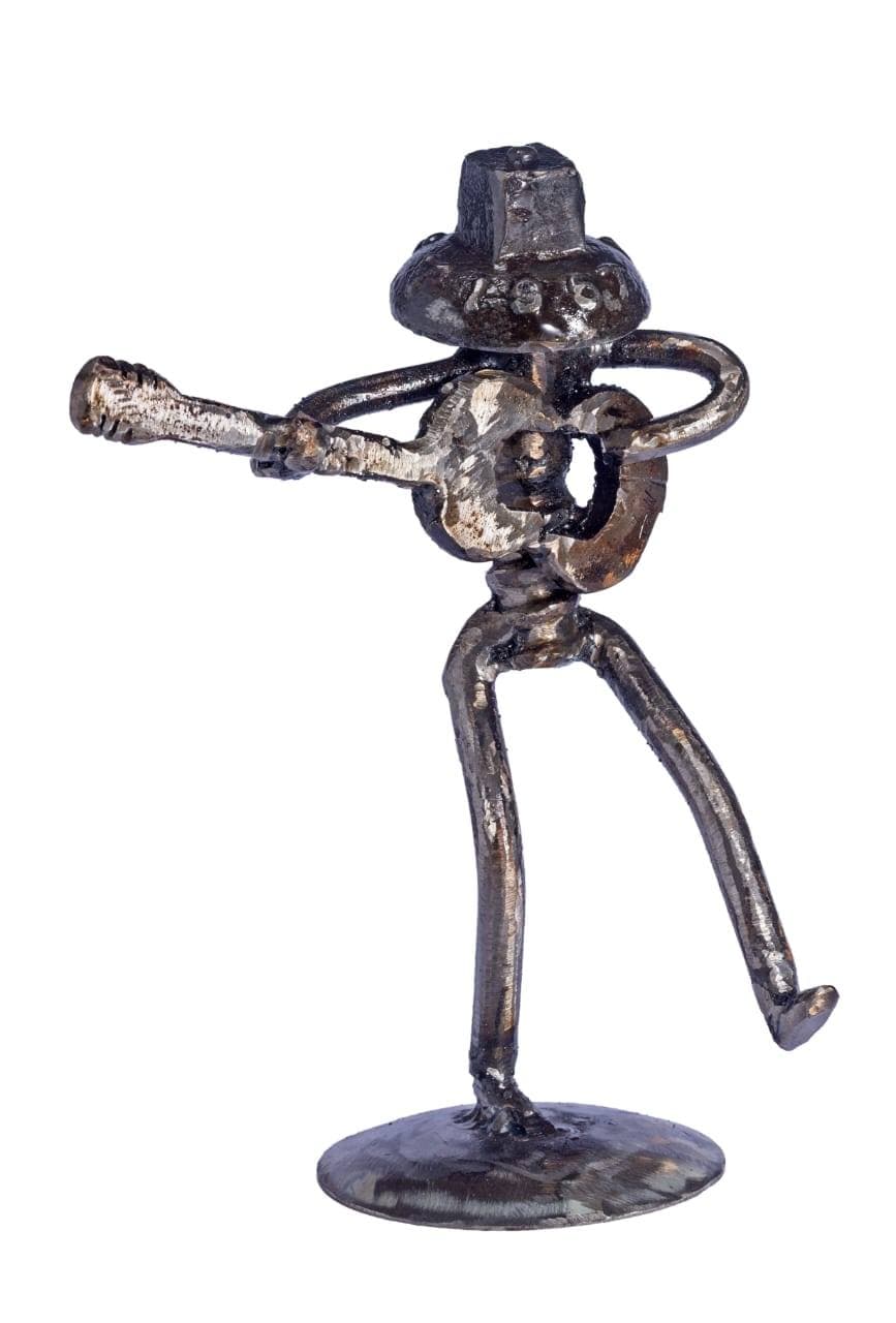 Guitar Man sculpture